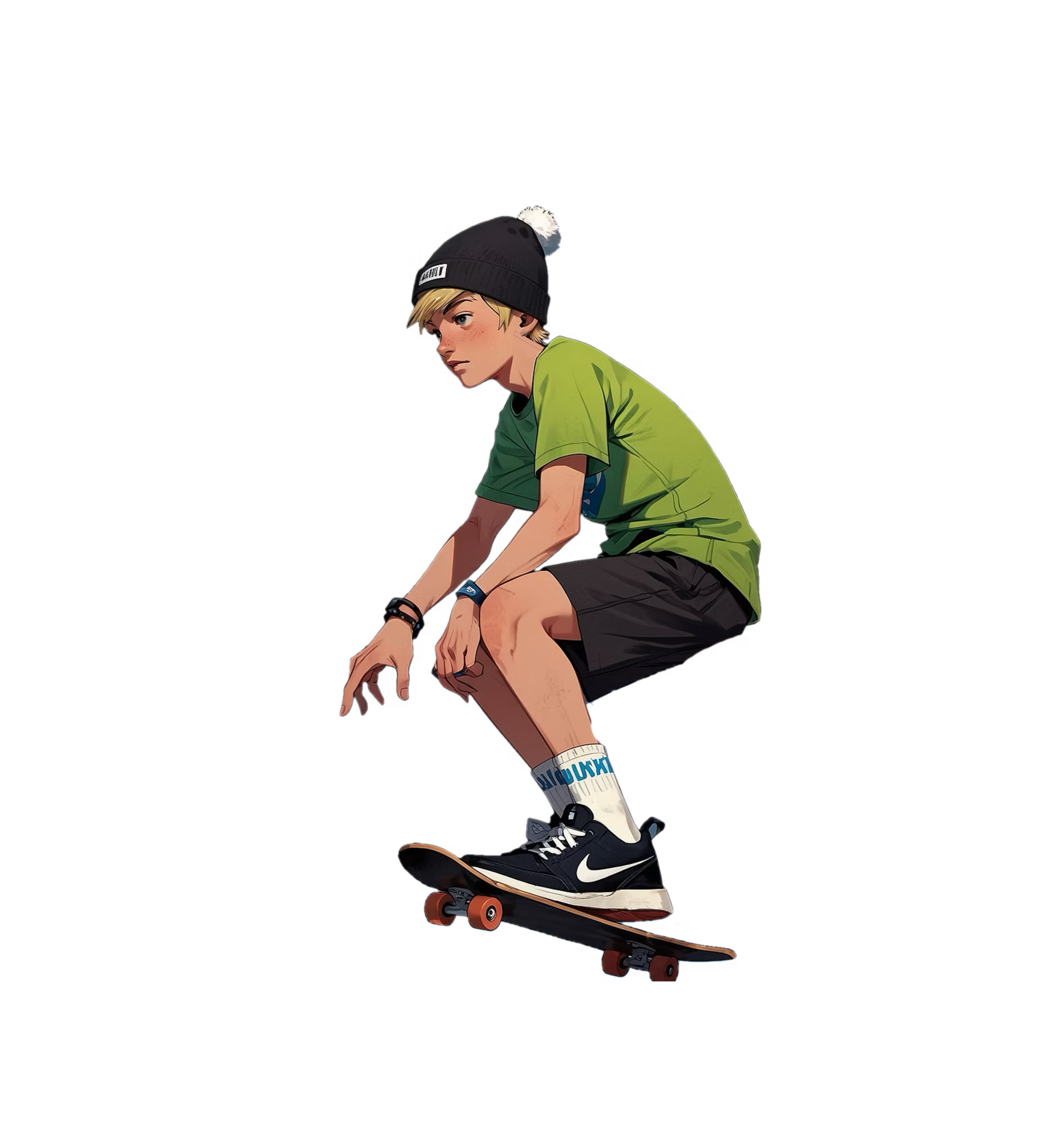 Αγόρι με skate